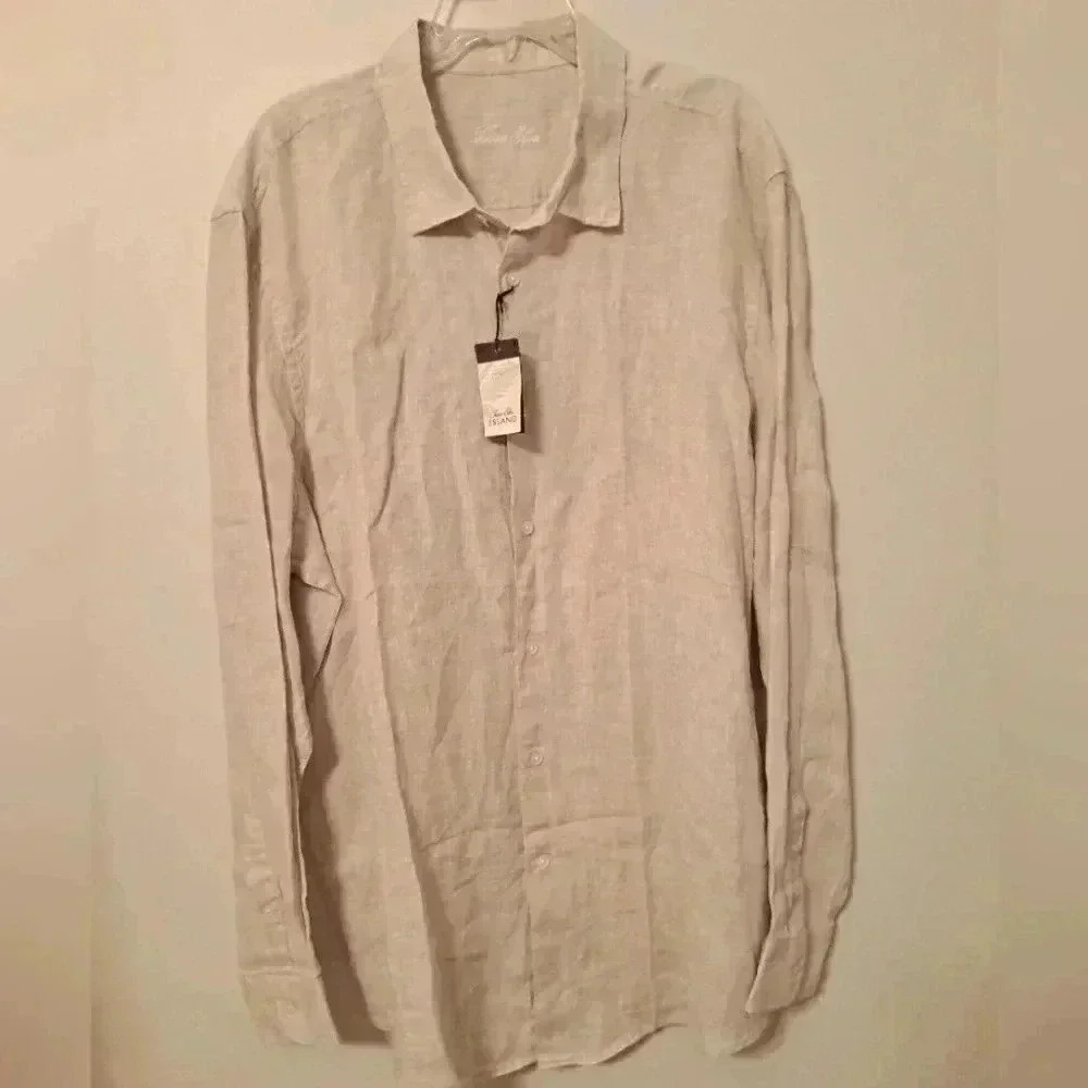 Tasso Elba island 100% Linen Size XXL NWT